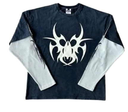 Chew Forever Black White Logo Long Sleeve