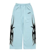 Chew Forever Blue Silver Studded Sweatpants