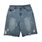 Chew Forever Denim Shorts Blue