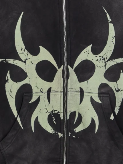 Chew Forever Graphic Zip-up Hoodie Zoom