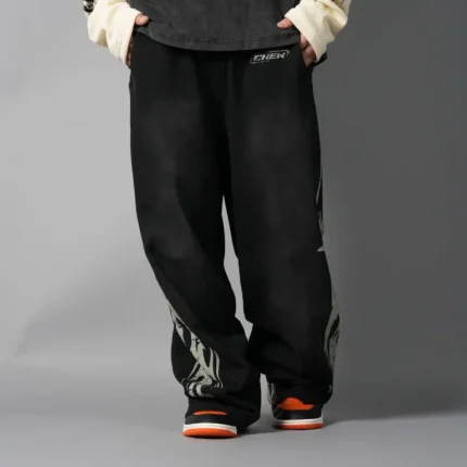 Chew Forever Roach Sweatpants Black