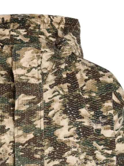 Chew Forever Studded Camouflage Jacket Zoom