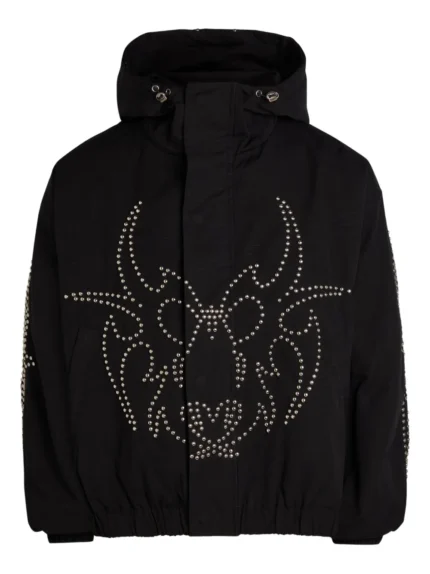 Chew Forever Studded Hooded Jacket