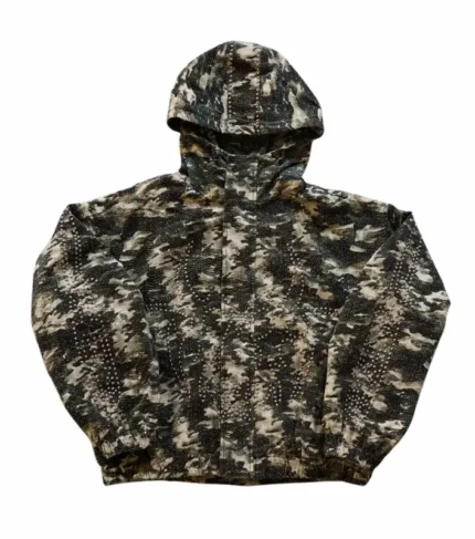 Chew Forever Studded Roach Camo Jacket