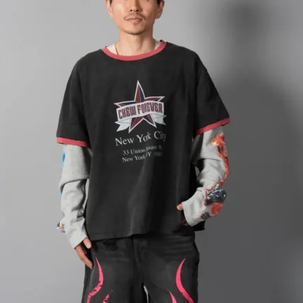 Chew Forever Tommy Layered Ringer Longsleeve