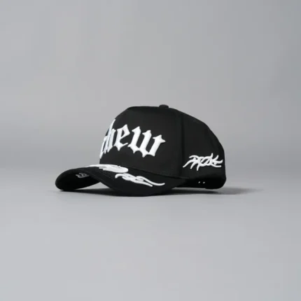 Chew Forever Tribal Five Panel Snapback Black