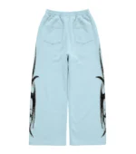 Chew Forever Blue Silver Studded Sweatpants Back