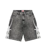 Chew Forever Studded Patch Shorts
