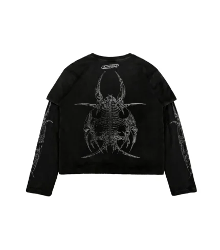 Chew Forever Boneyard Longsleeve Black Back