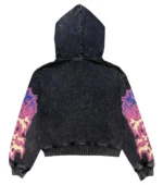 Chew Forever Static Zip-Up Hoodie Back